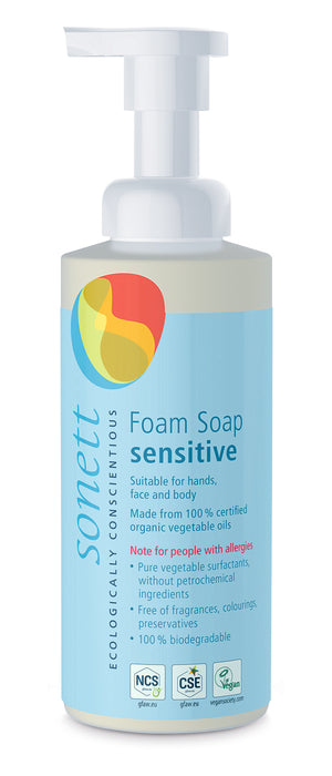 Sonett Hand Soap Foam Sensitive (Children & Adults Sensitive Skin) 300ml