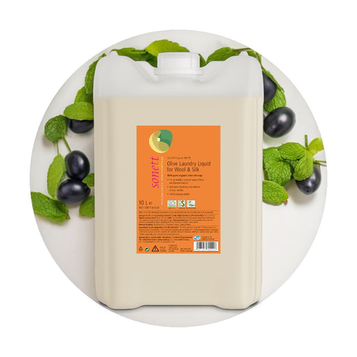 Sonett Organic Olive Laundry Liquid for Wool and Silk (2.6 gal/10L)